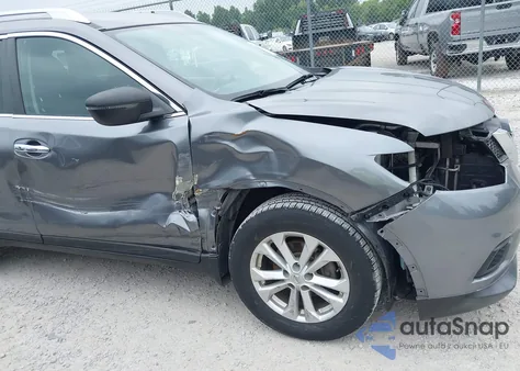 2016 Nissan Rogue Sv z USA, uszkodzony, nr VIN KNMAT2MV2GP682264